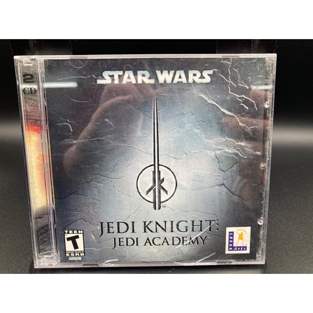 LucasArts Star Wars Jedi Knight Jedi Academy PC Game 2 CD Set Windows